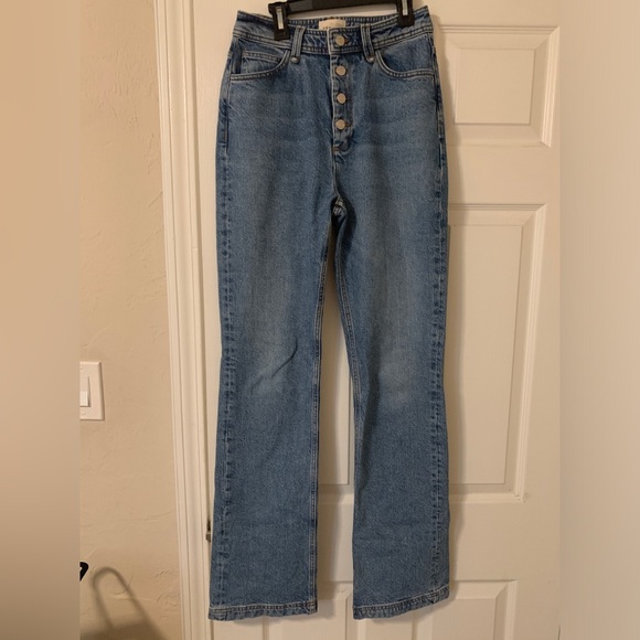 Sezane Justin Jeans Denim Trouser - Picture 5 of 10